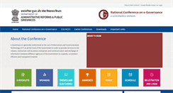 Desktop Screenshot of nceg.gov.in
